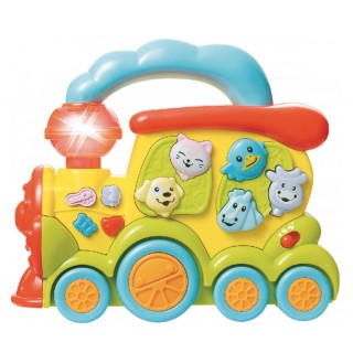 Музыкальная игрушка Паровозик Baby Team 8636